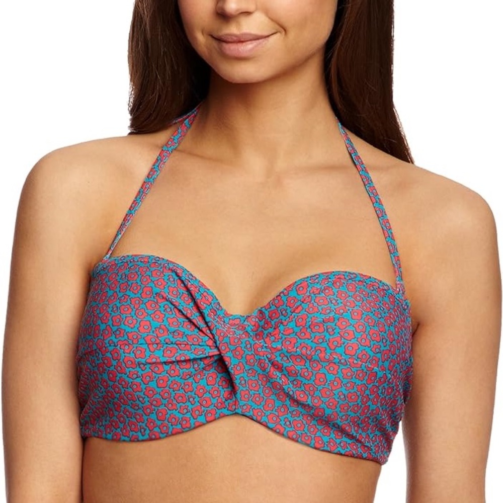 Cleo Hattie Floral Twist Bikini Top